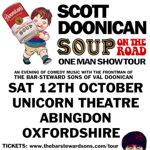 SCOTT DOONICAN : ONE MAN SHOW POSTER